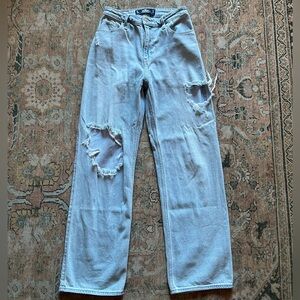 Hollister Ultra High Rise Dad Jean 1R